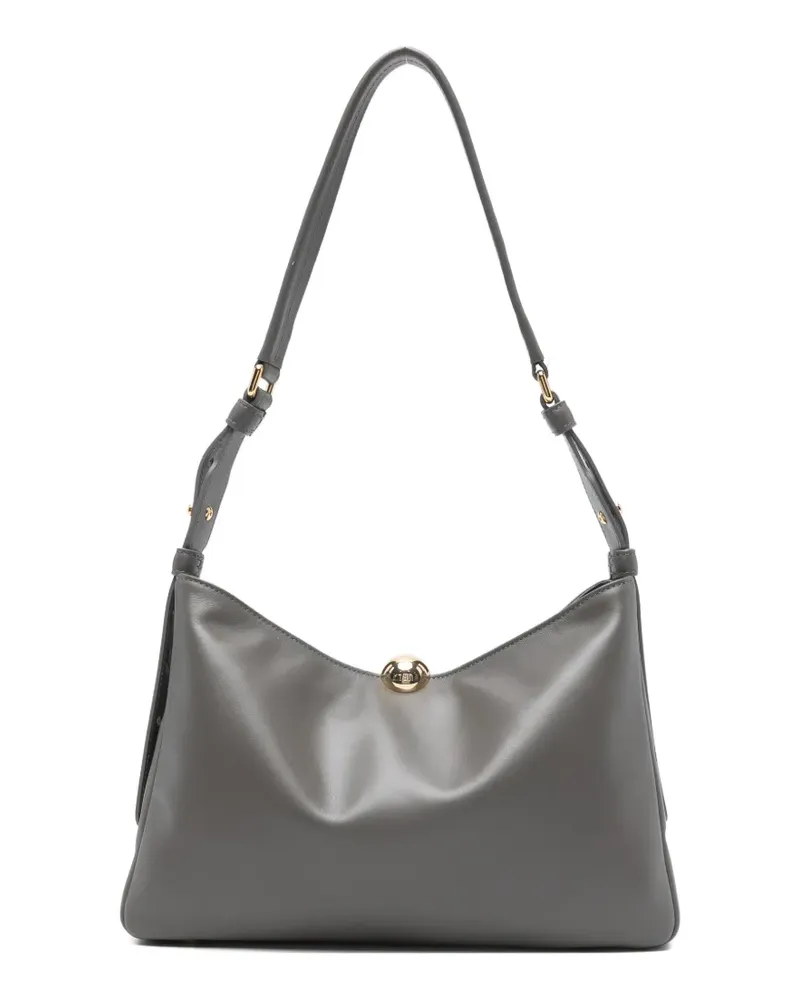 Furla urban-grey sphere-detail shoulder bag - Grau Grau