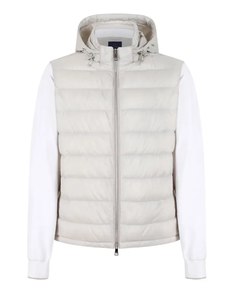 Paul & Shark quilted hooded jacket - Nude Nude