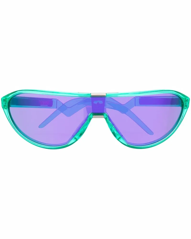 Oakley Sonnenbrille im Skibrillen-Look - Grün Grün