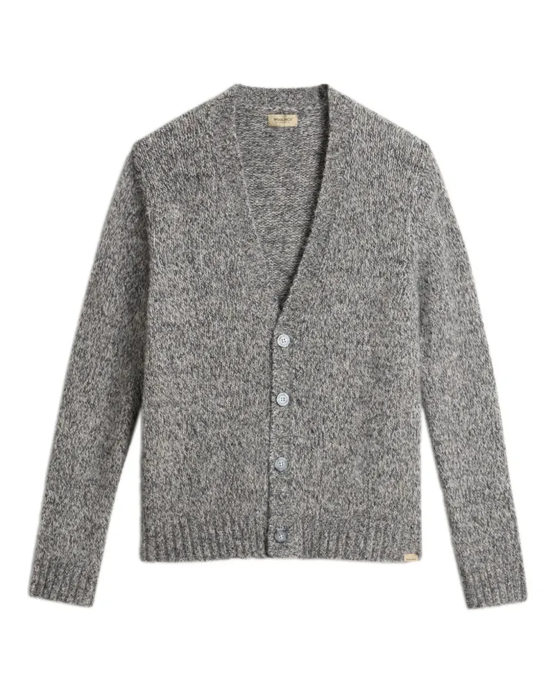 Woolrich Mellierte Cardigan - Grau Grau
