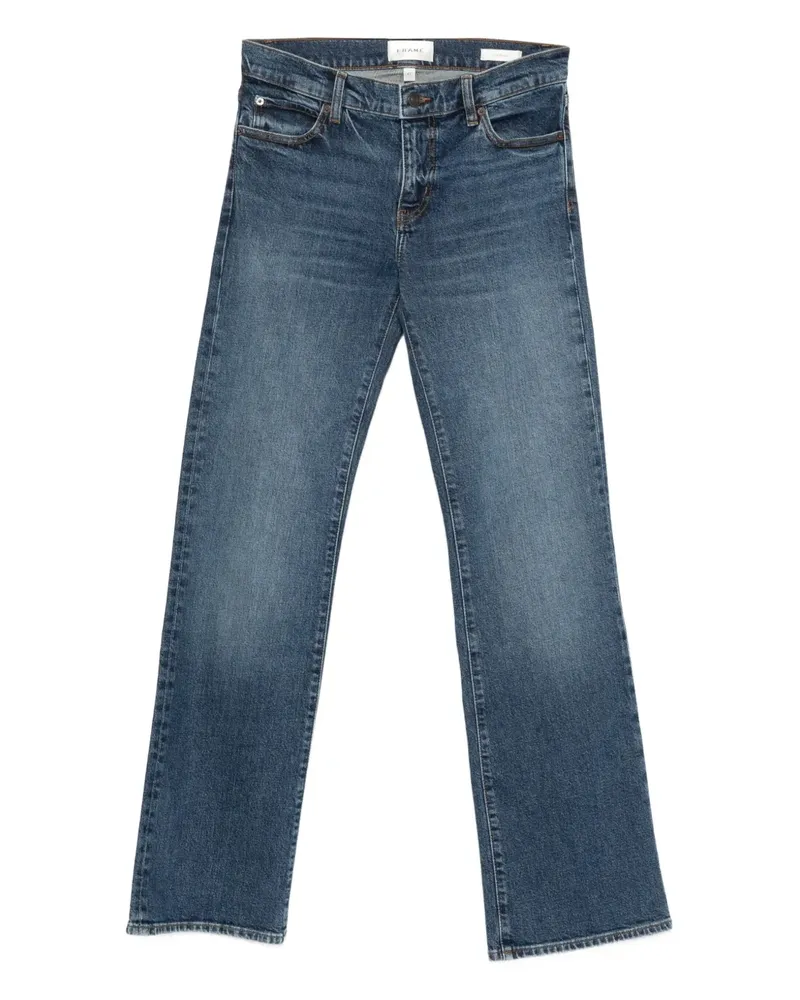 Frame Denim button-fly stretch-cotton jeans - Blau Blau