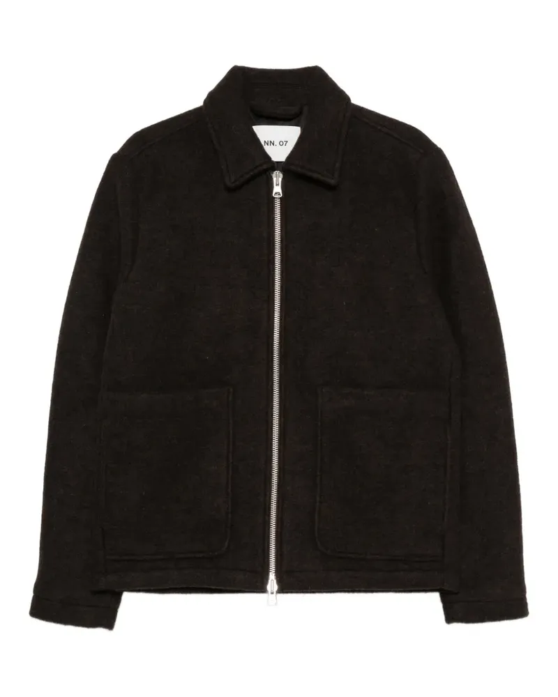 NN 07 Gael Jacke mit Reißverschluss - Braun Braun
