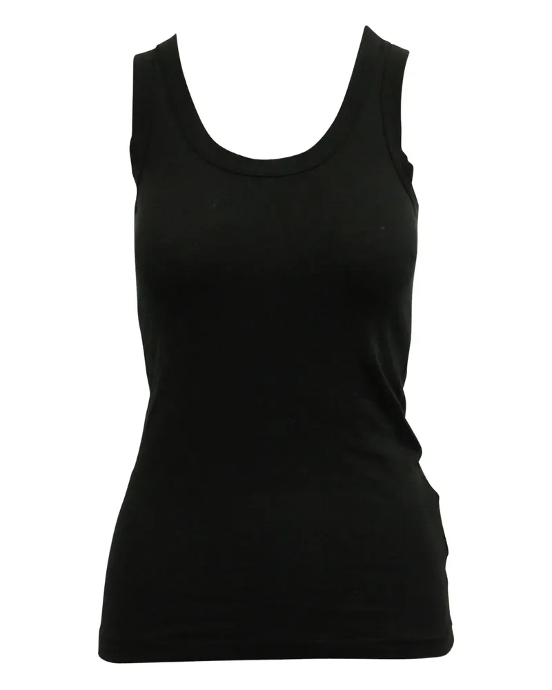 Sacai Patty & Jimmy buttoned tank top - Schwarz Schwarz