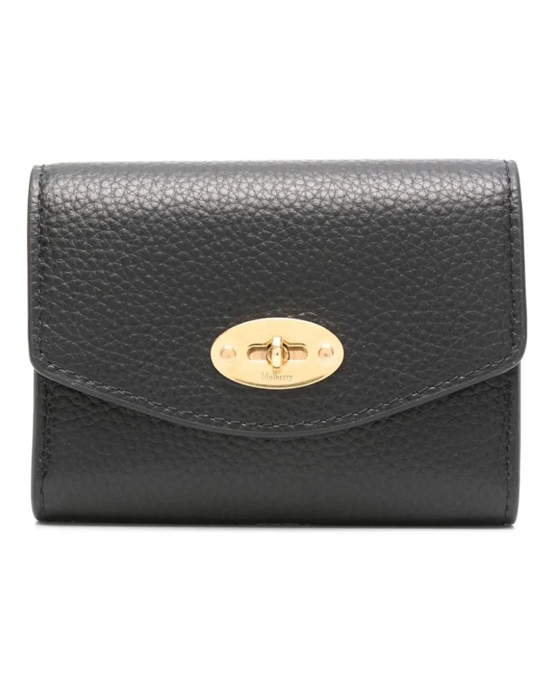 Mulberry Kleines Darley Portemonnaie Schwarz