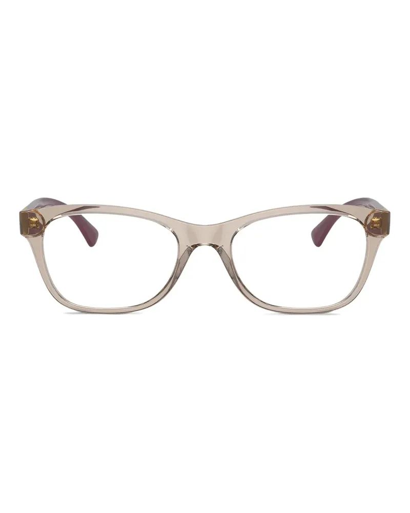 Vogue Brille mit eckigem Gestell - Nude Nude