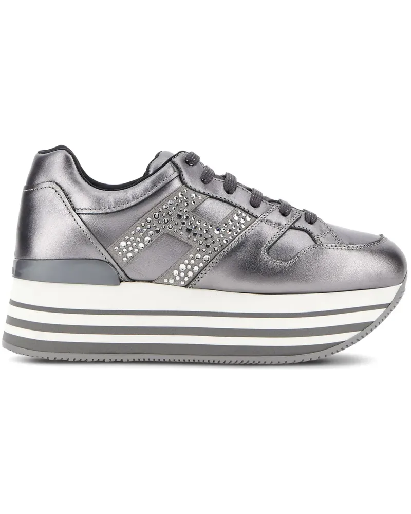 Hogan Maxi H222 Sneakers - Silber Silber