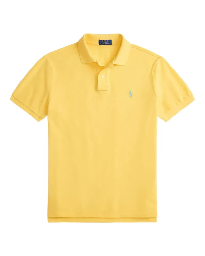 Ralph Lauren Geripptes Poloshirt - Gelb Gelb