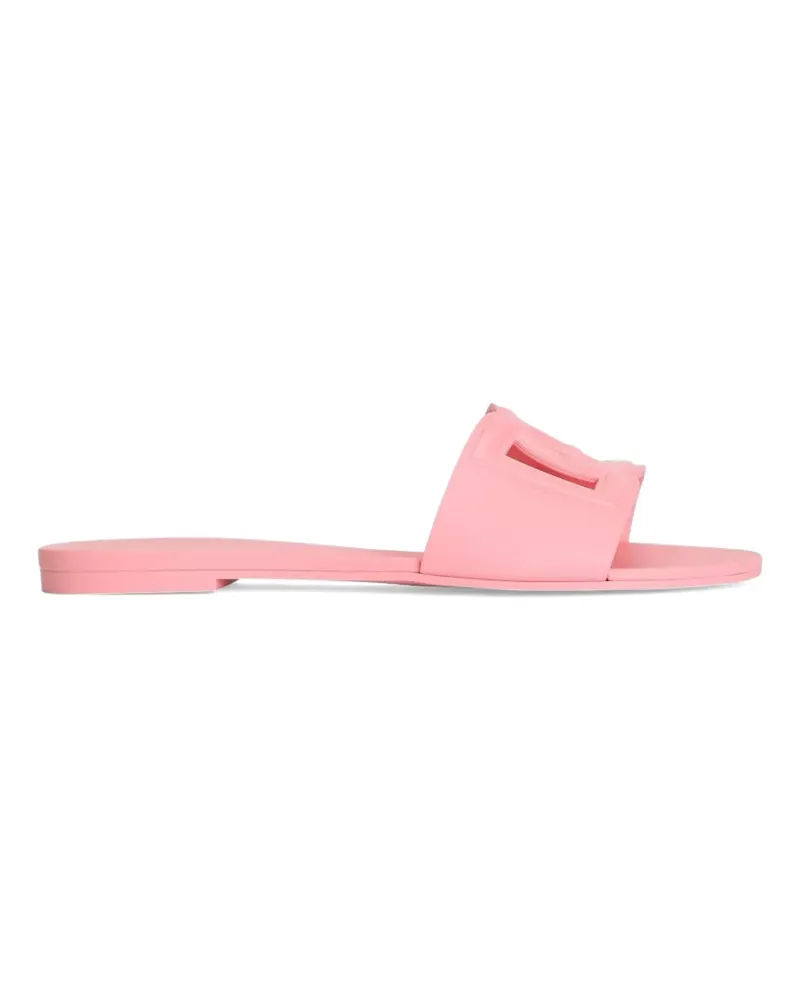 Dolce & Gabbana Sandalen aus Gummi - Rosa Rosa