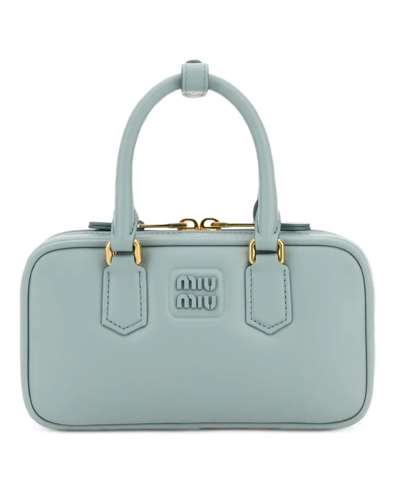 Miu Miu Mini Arcadie Handtasche - Blau Blau