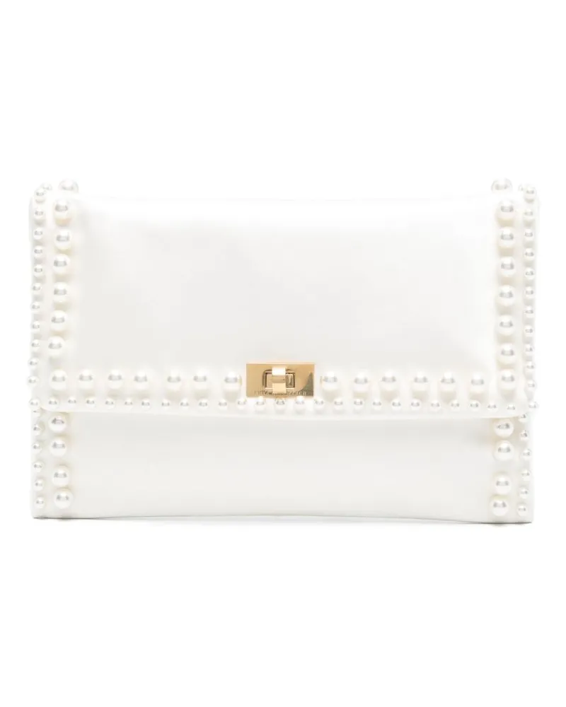 Anya Hindmarch Valorie Clutch - Weiß Weiß
