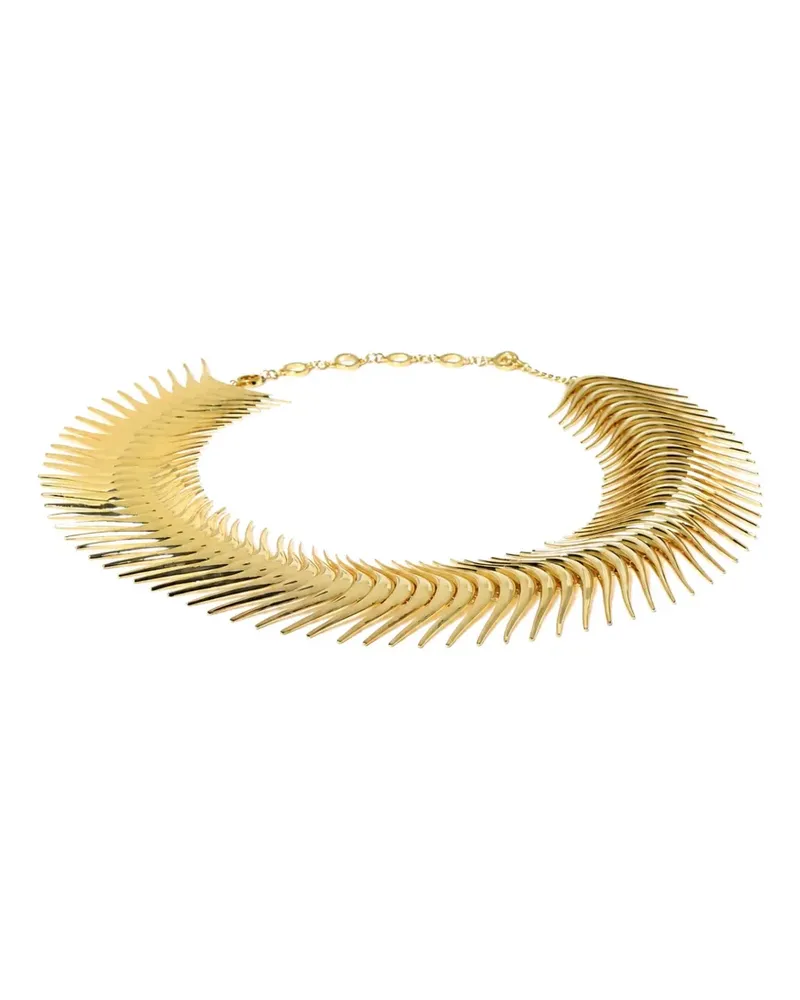 Benedetta Bruzziches sculptural-design belt - Gold Gold