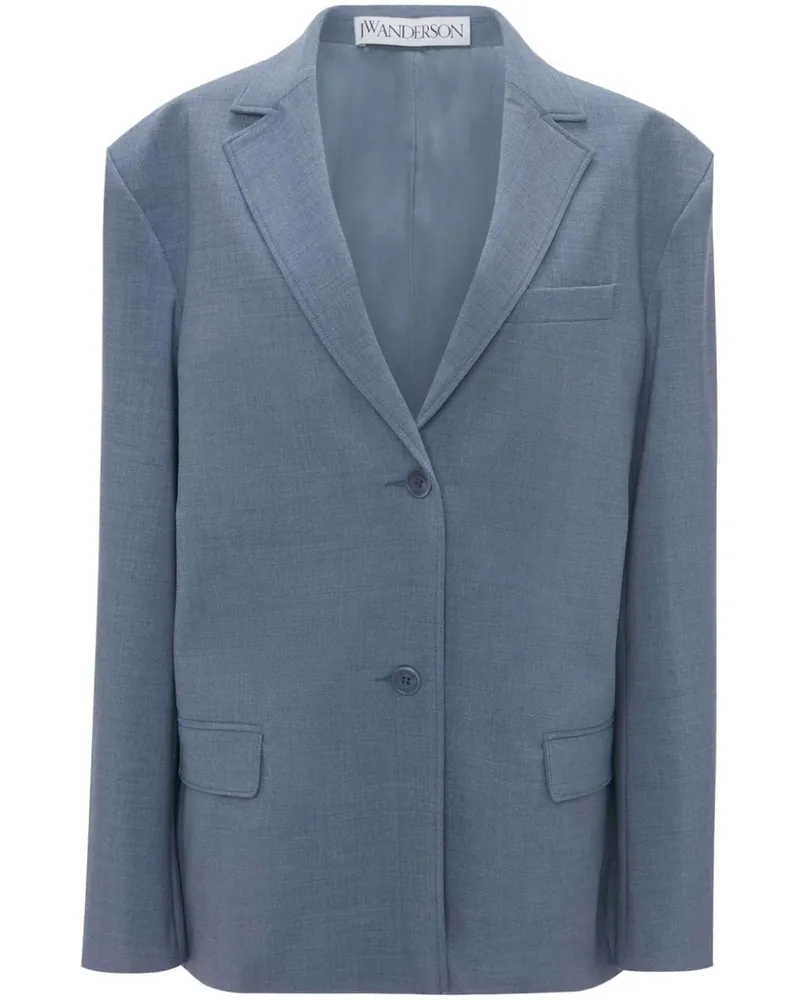 J.W.Anderson Einreihiger Blazer Blau