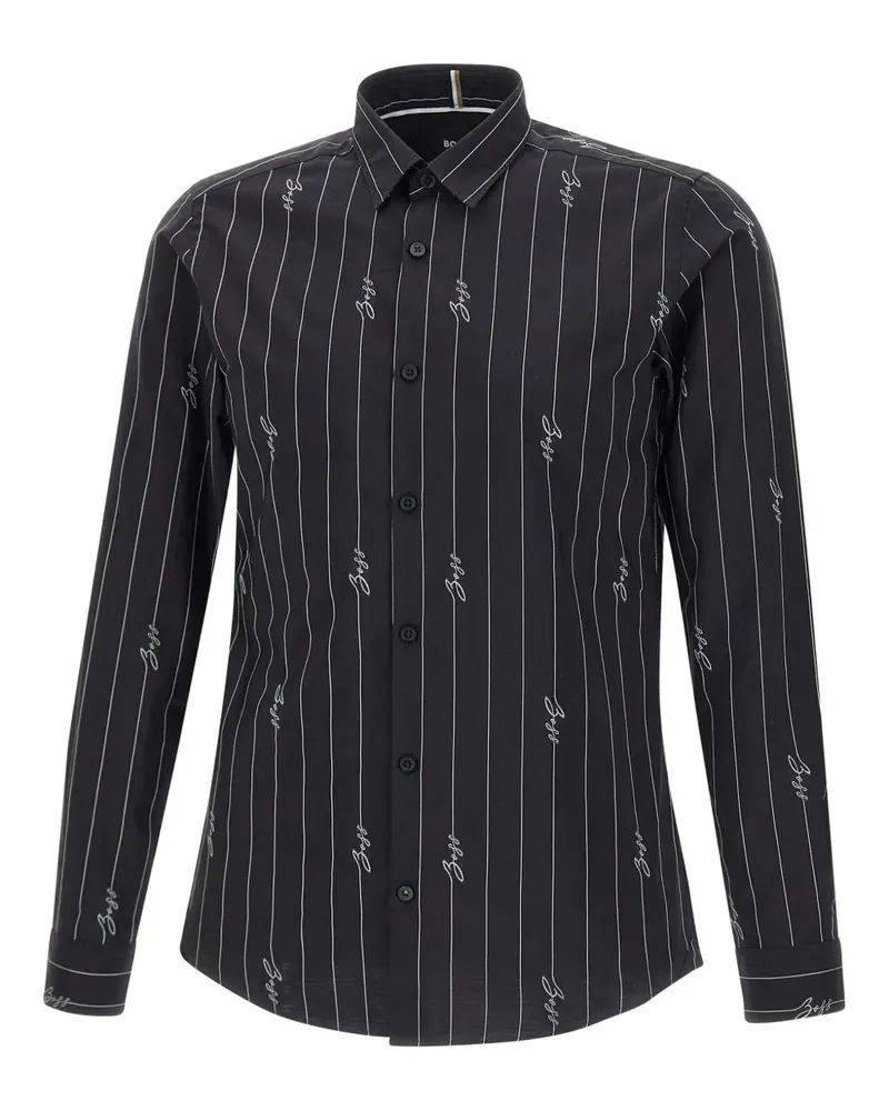 HUGO BOSS C-Roan Hemd - Schwarz Schwarz