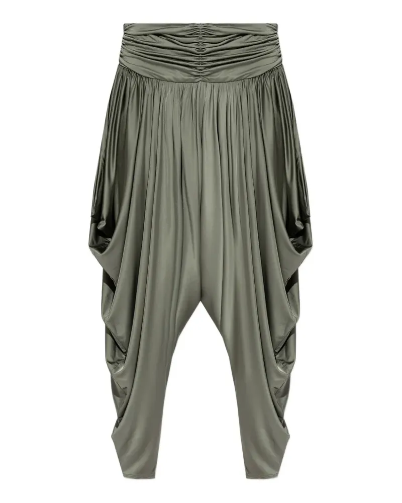 Balmain ruched trousers - Grün Grün