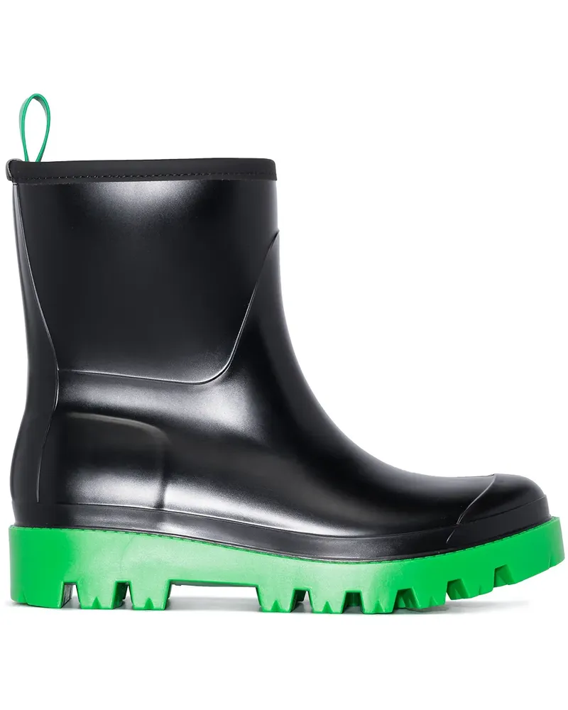 Gia Borghini Giove Gummistiefel - Schwarz Schwarz