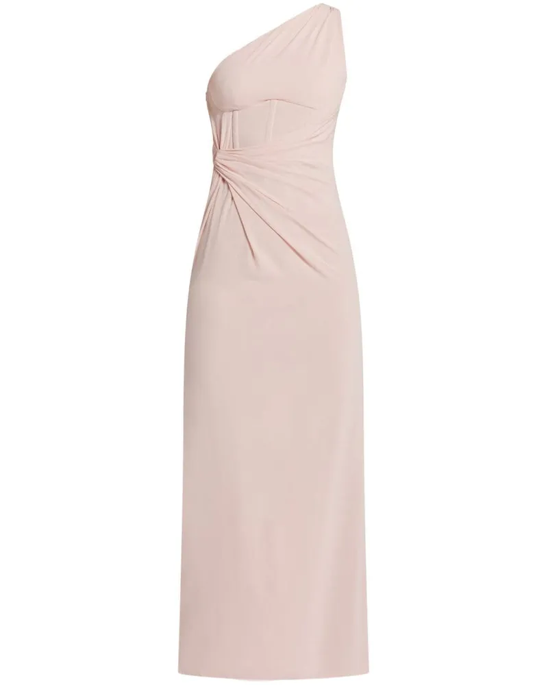 Versace Asymmetrisches Maxikleid - Rosa Rosa