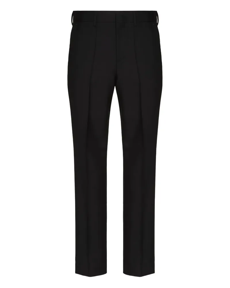 Valentino Garavani Klassische Straight-Leg-Hose - Schwarz Schwarz