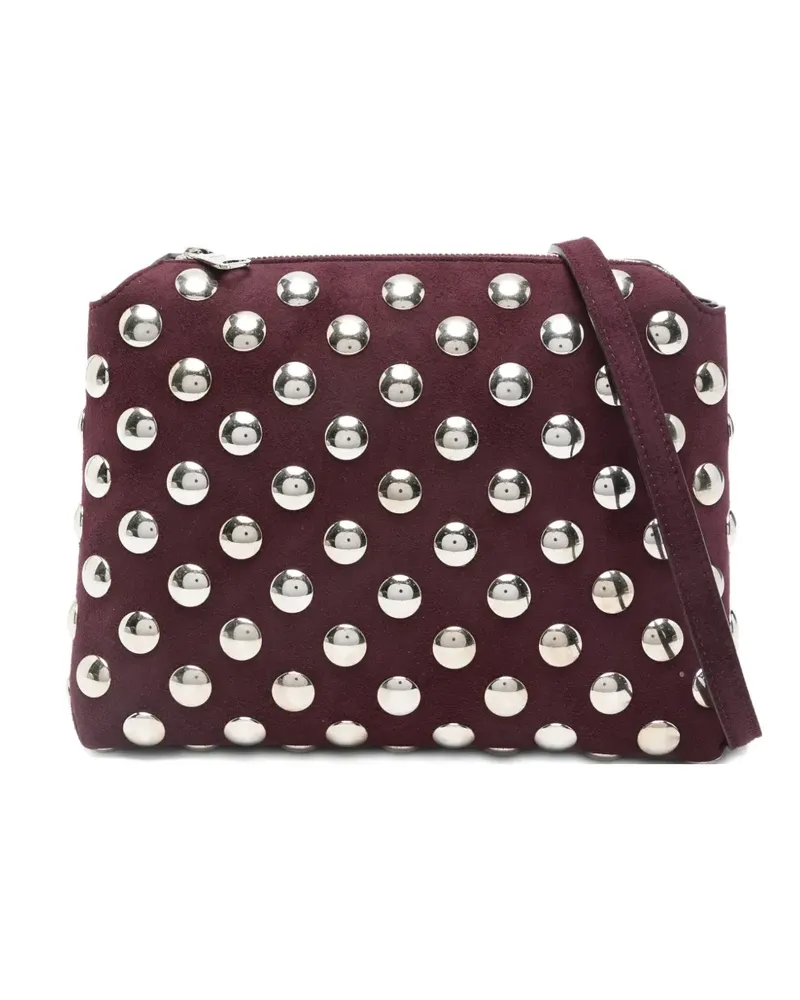 KHAITE zip-fastening clutch bag - Rot Rot