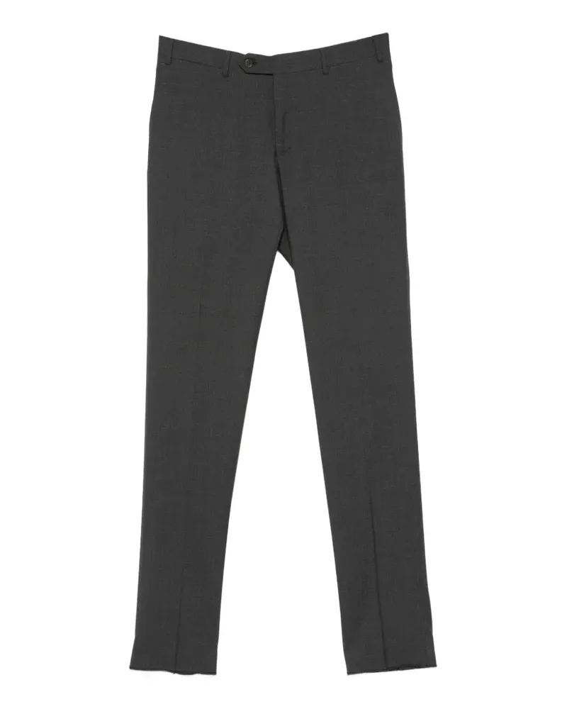 Canali pressed-crease tailored trousers - Grau Grau