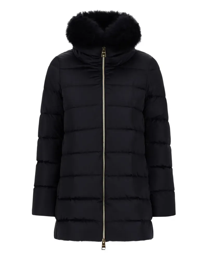 Herno Gefütterter Parka - Schwarz Schwarz
