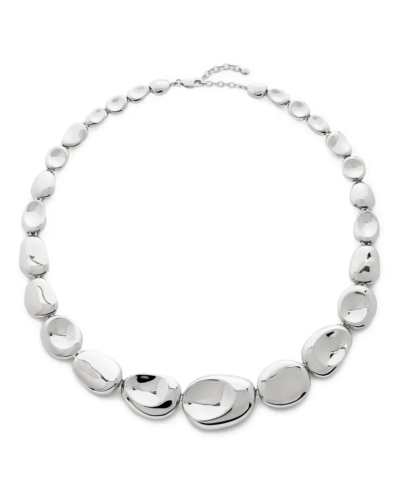 Monica Vinader Aria Halskette - Silber Silber