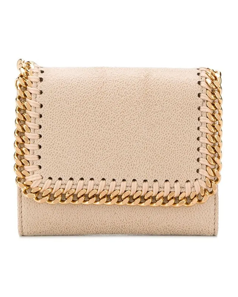 Stella McCartney Kleines 'Falabella' Portemonnaie - Nude Nude