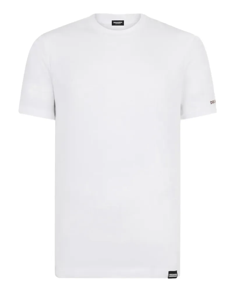 Dsquared2 T-Shirt mit Rundhalsausschnitt - Weiß Weiß