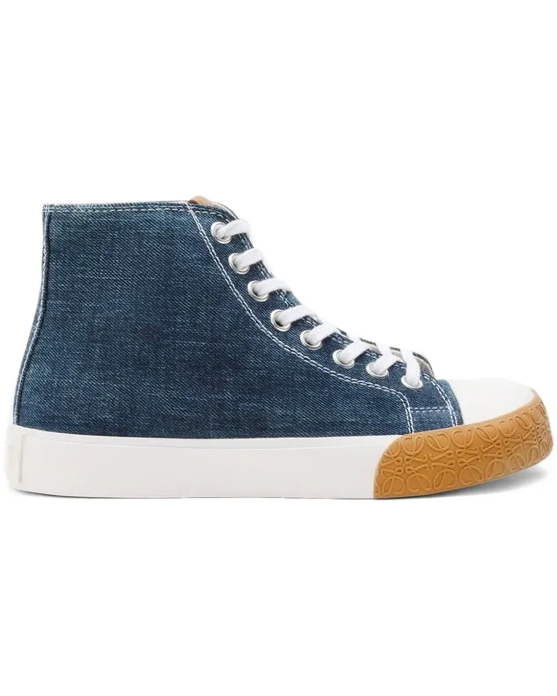 Loewe Bloc Jeans-Sneakers - Blau Blau