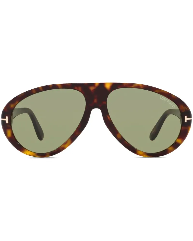 Tom Ford Getönte Pilotenbrille - Grün Grün
