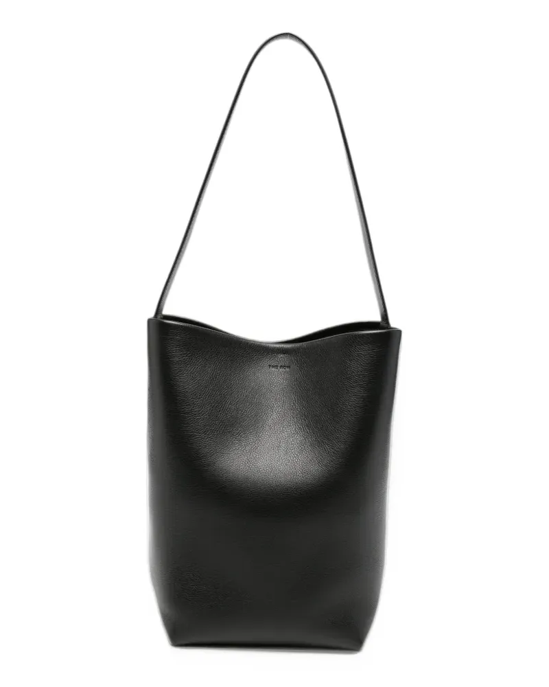 The Row medium N/S Park bucket bag - Schwarz Schwarz