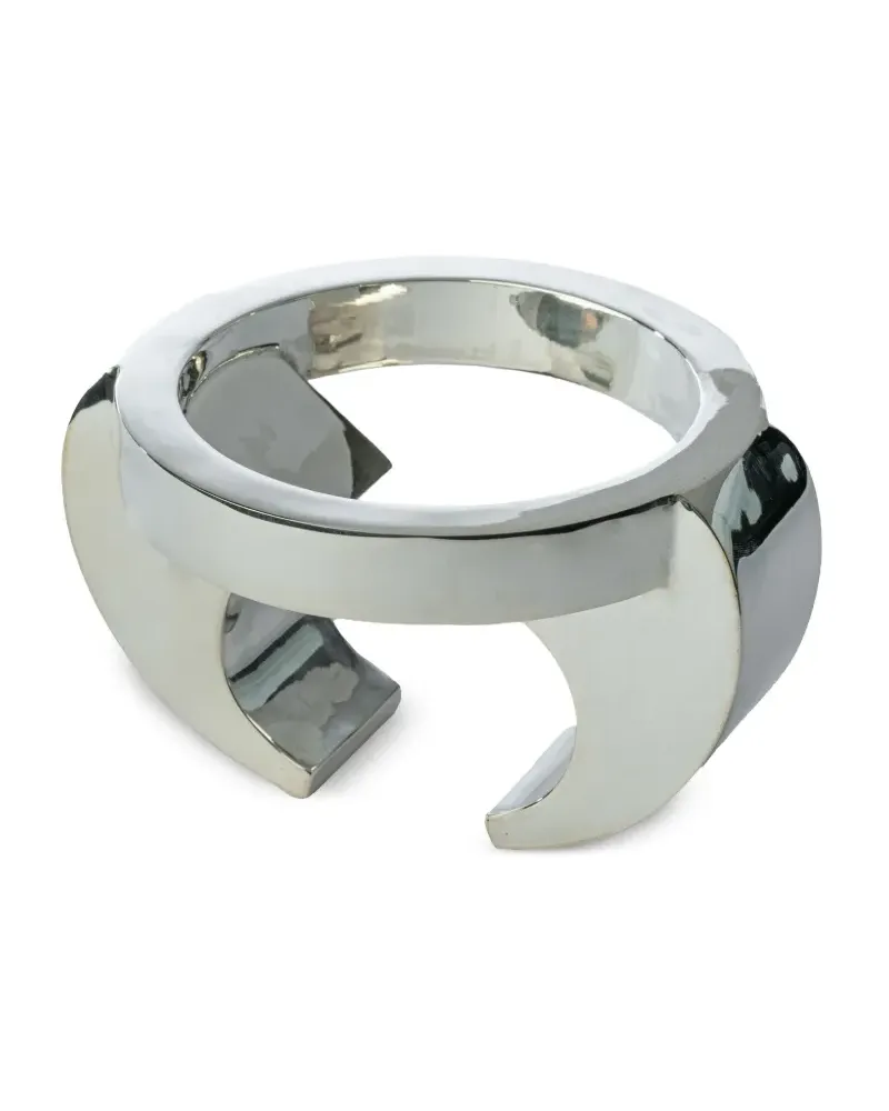 Parts Of Four Crescent Armspange - Silber Silber