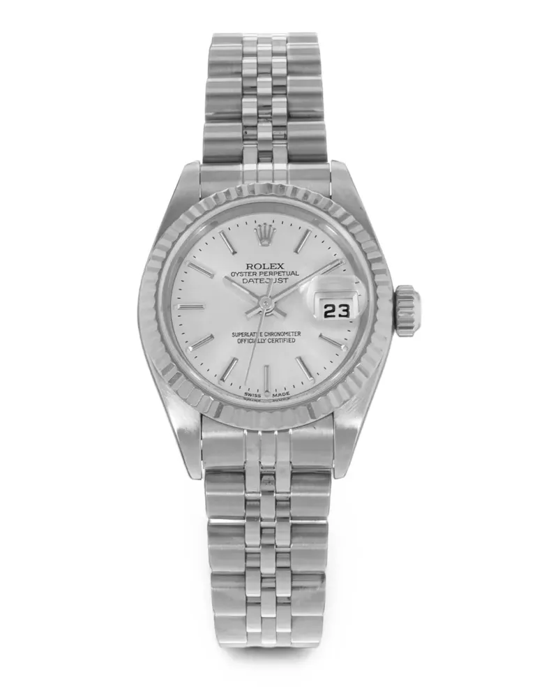 Rolex Datejust Armbanduhr 26mm - Silber Silber