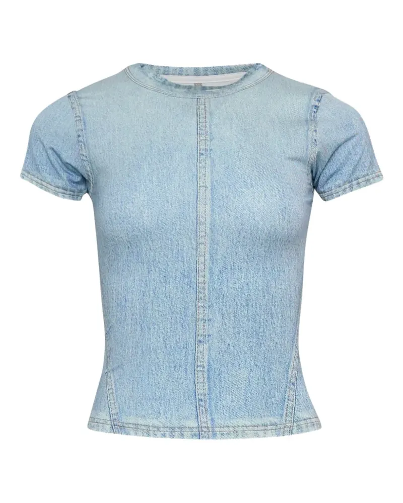 Rag & Bone Miramar T-Shirt aus Denim - Blau Blau