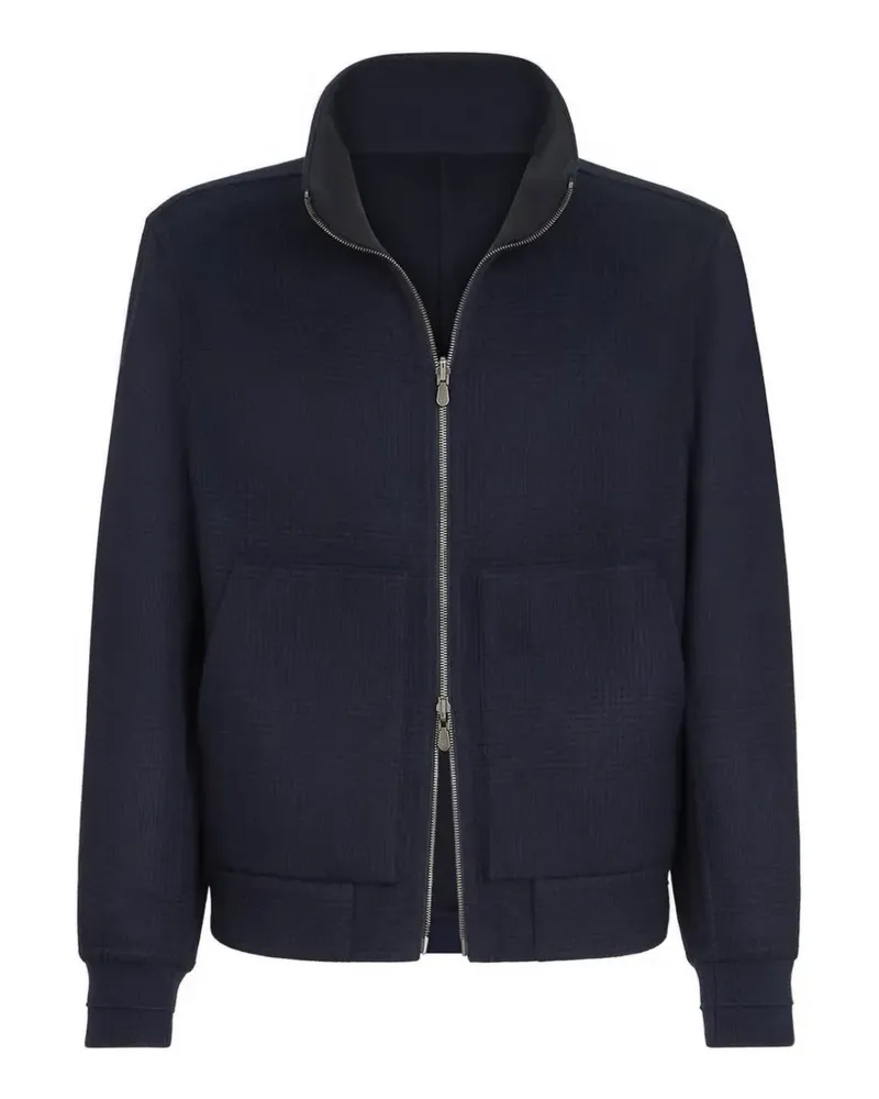 Brunello Cucinelli Wendbare Bomberjacke - Blau Blau