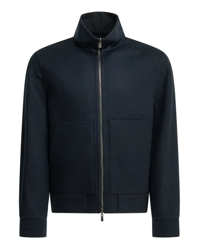 Brunello Cucinelli Wendbare Bomberjacke - Blau Blau