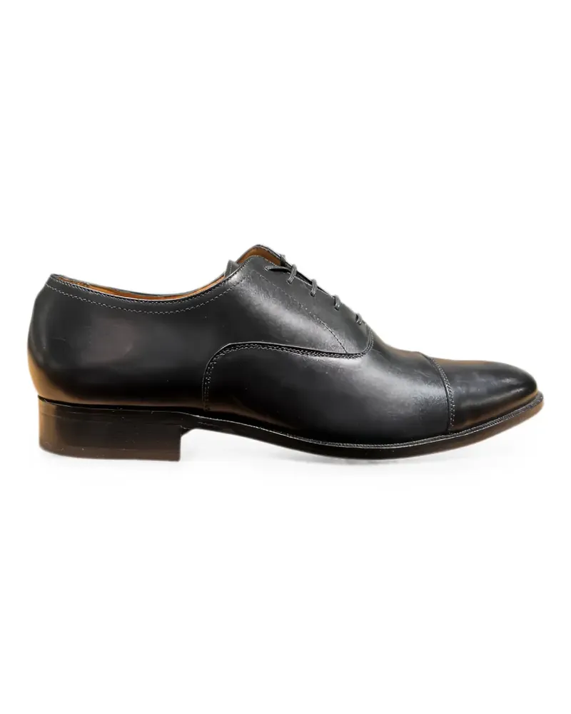 Pertini Derby-Schuhe aus Leder - Schwarz Schwarz