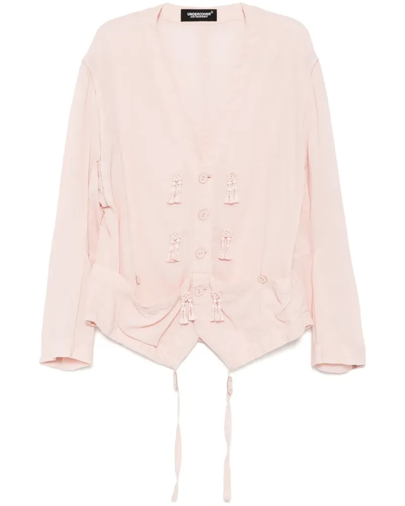 Undercover Jacke mit Knopfleiste - Rosa Rosa