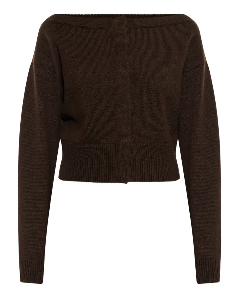 Tom Ford Cardigan mit U-Ausschnitt - Braun Braun