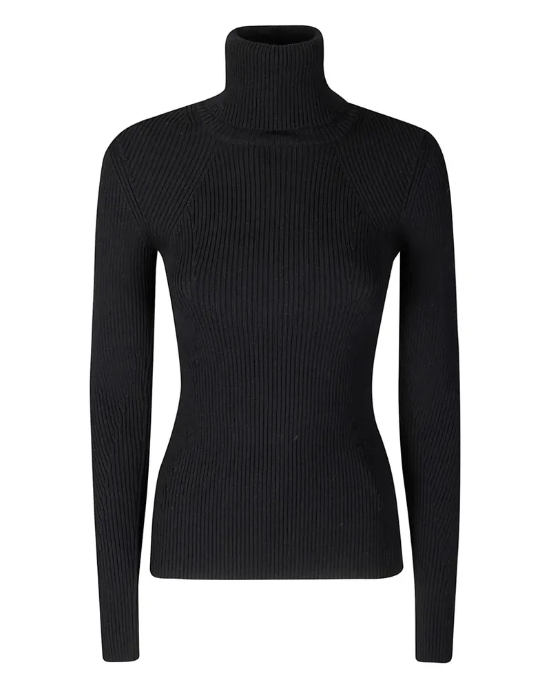 Junya Watanabe Kurzärmeliger Pullover - Schwarz Schwarz