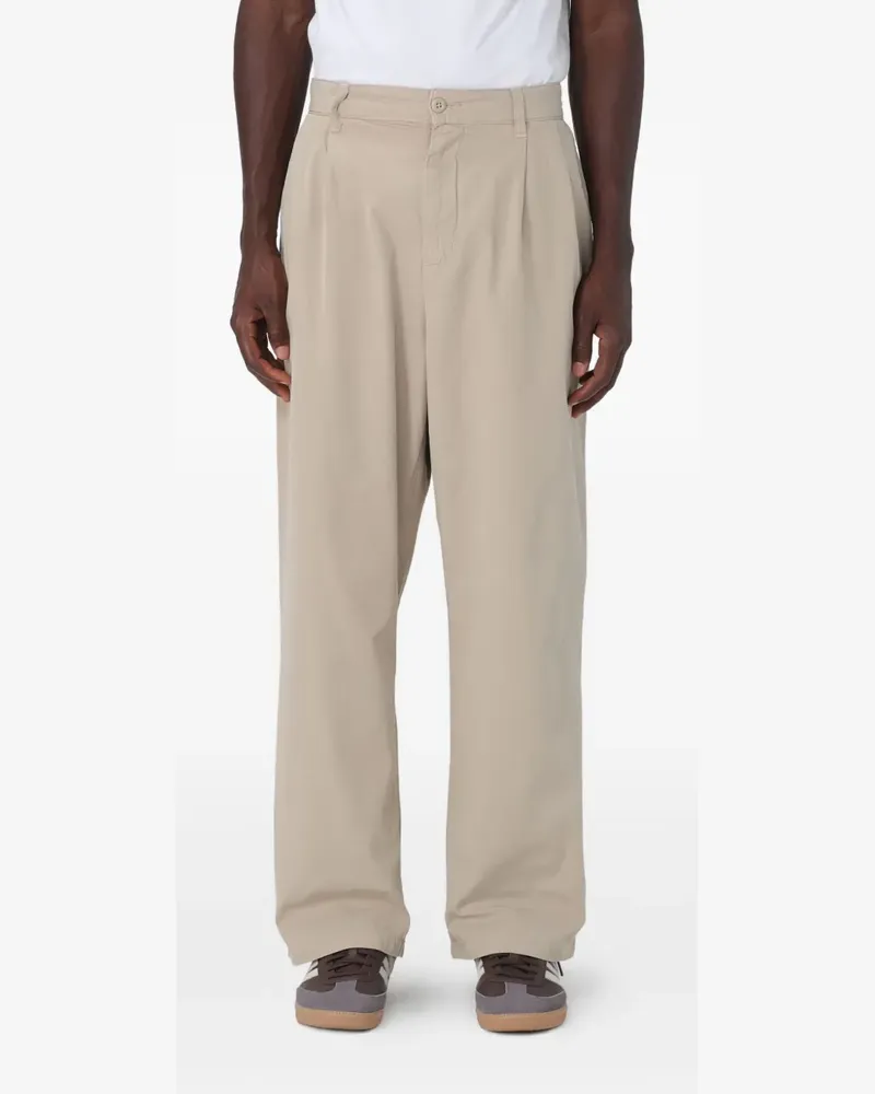 Carhartt WIP Hose mit Bundfalten - Nude Nude