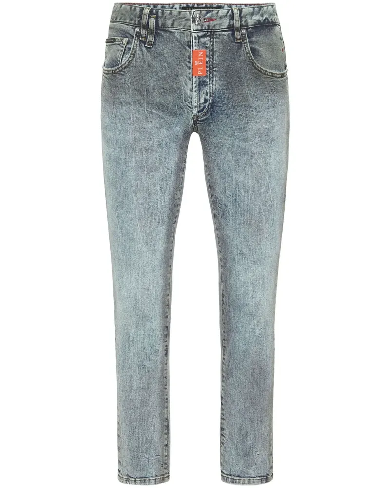 Philipp Plein Hexagon Skinny-Jeans - Grau Grau