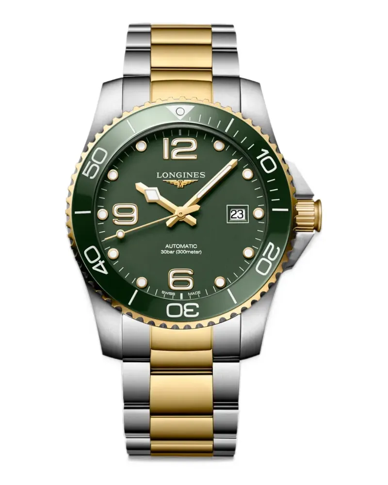 Longines HydroConquest 41 mm watch - Grün Grün