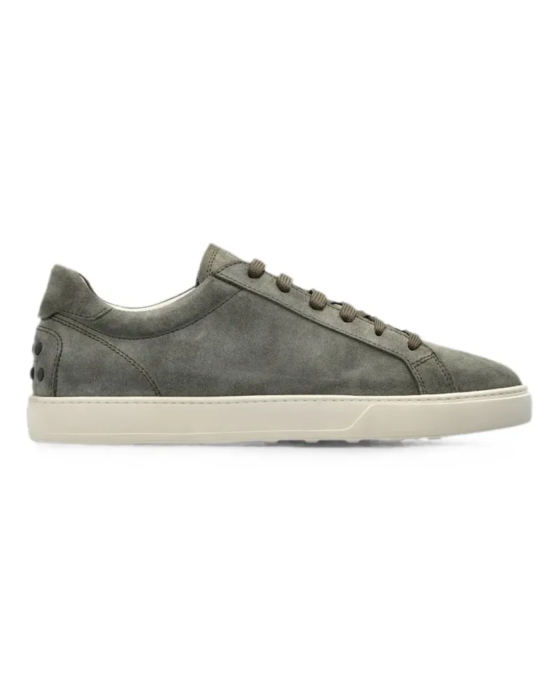 TOD'S Gomma Sneakers aus Wildleder - Grün Grün