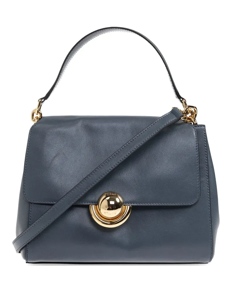 Furla S Domus round-hardware tote bag - Blau Blau