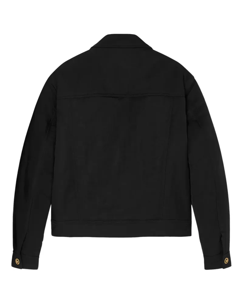 Versace Jacke mit Medusa-Knöpfen - Schwarz Schwarz