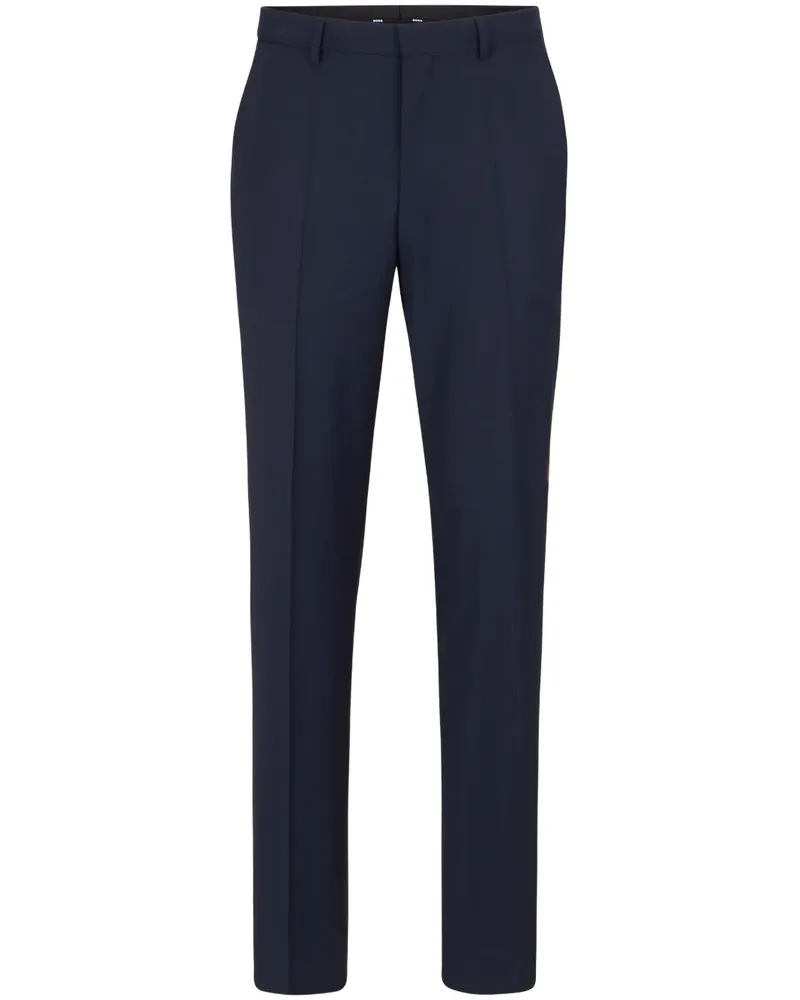HUGO BOSS Klassische Slim-Fit-Hose - Blau Blau