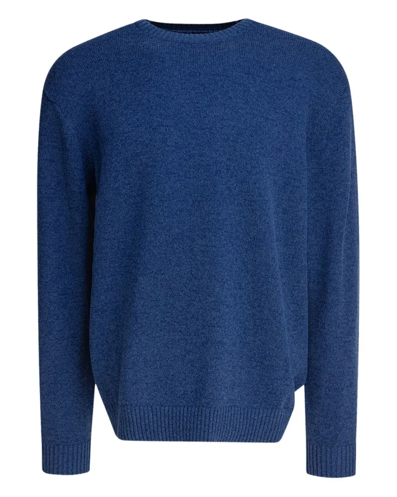Beams Plus Pullover mit Rundhalsausschnitt - Blau Blau