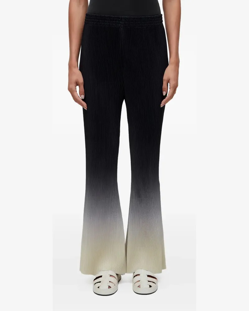 Osklen Bundfaltenhose mit Ombré-Effekt - Schwarz Schwarz