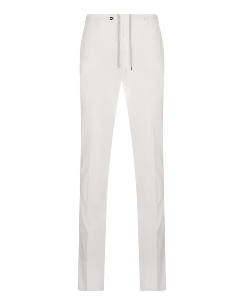 PT TORINO drawstring-waist trousers - Weiß Weiß