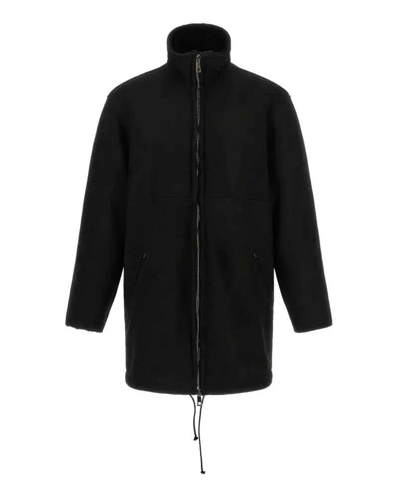 Giorgio Brato oversized coat - Schwarz Schwarz
